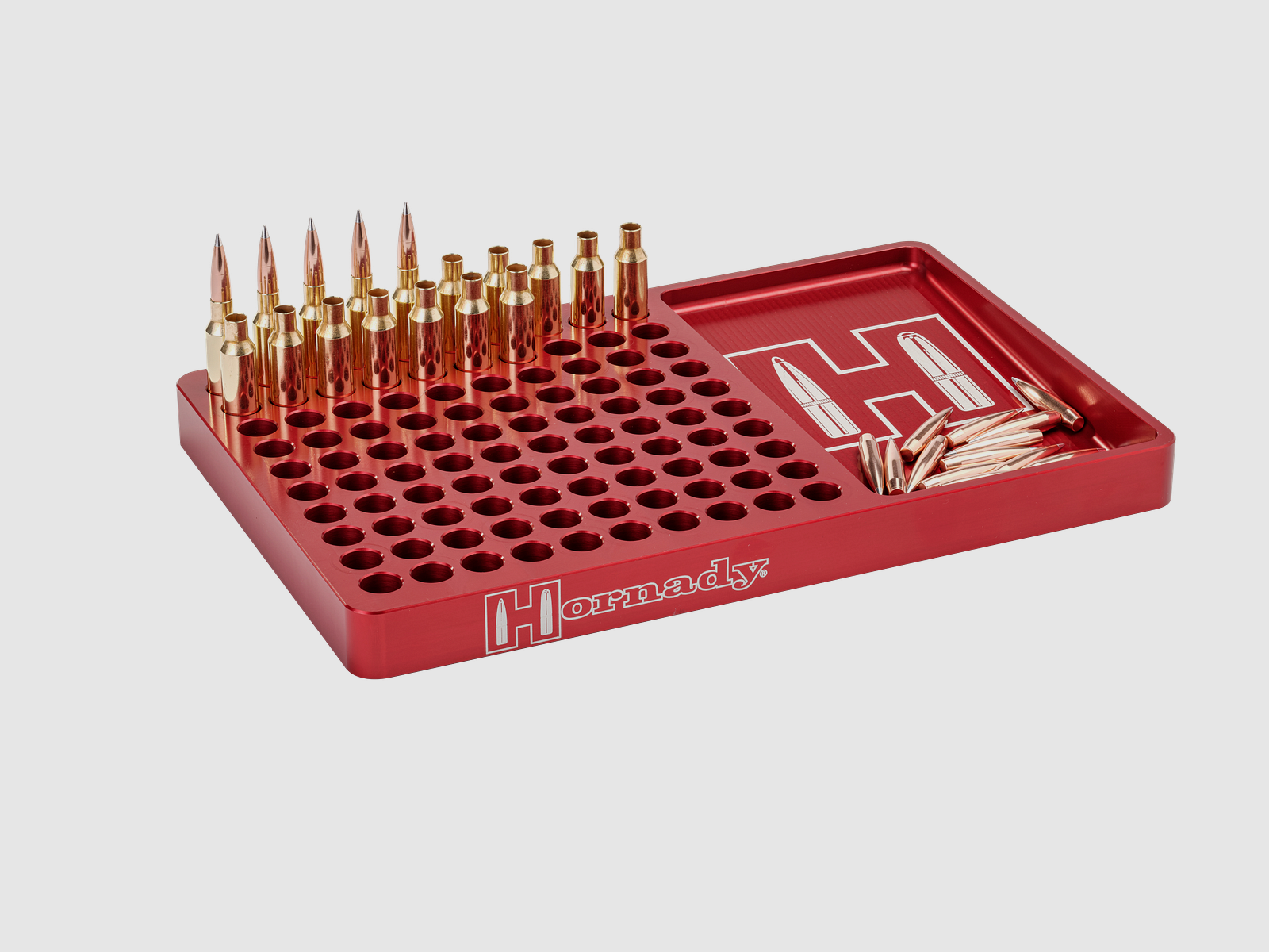 HORNADY ALUMINUM RELOADING BLOCK, image 1 of 4