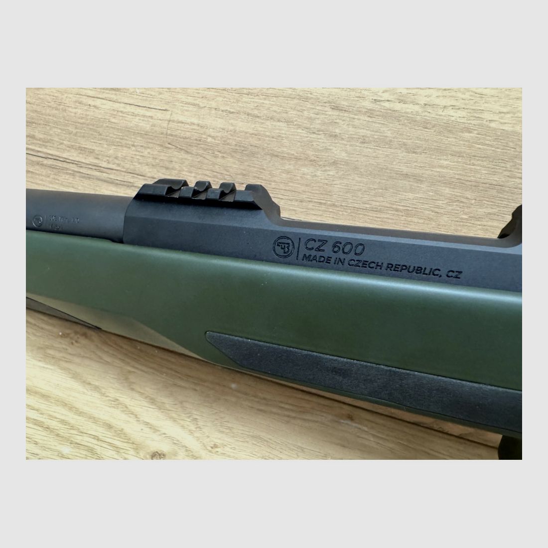 CZ 600 ERGO SYNTHETIC GREEN 308WIN USED, image 3 of 12