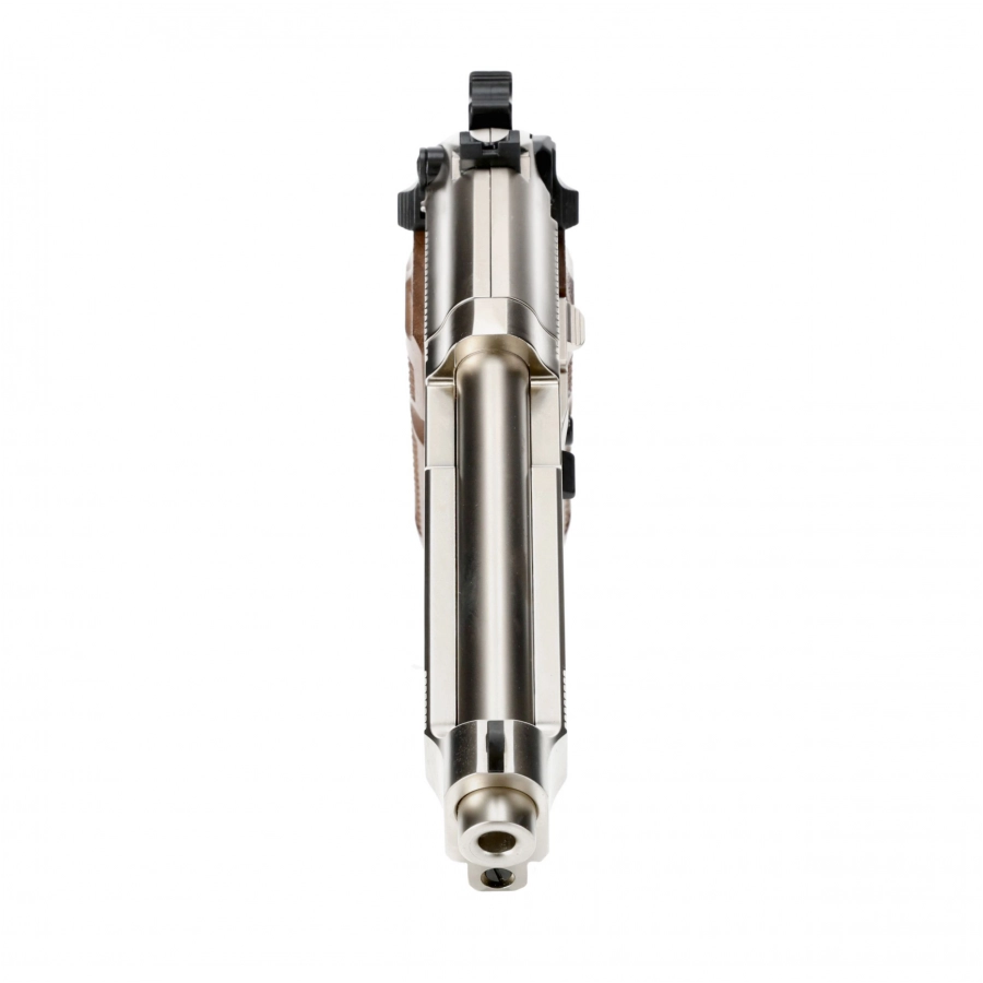 Pistolet wiatrówka Beretta M92 FS nickel/wood 4,5 mm Diabolo CO2, zdjęcie 7 z 7