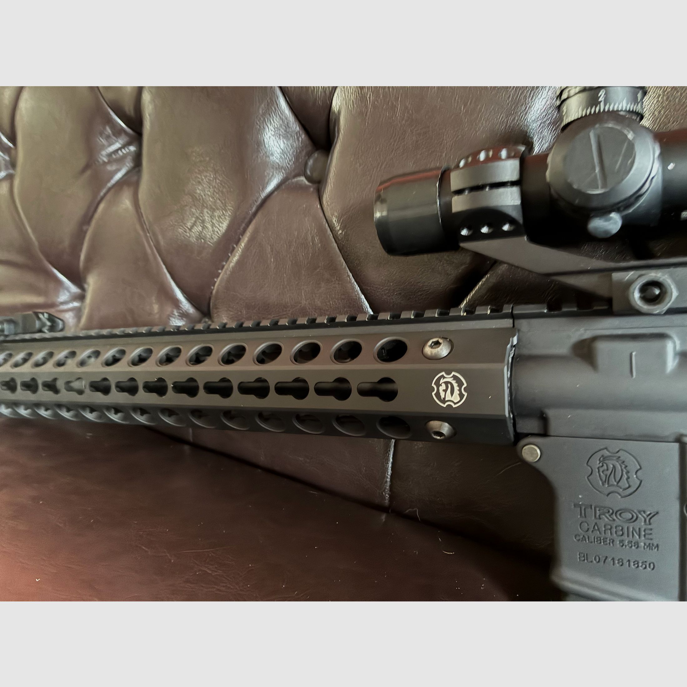 Troy Industries Carbine .223 Rem. incl. AR .300 BLK optic – minder dan 50 schoten!, afbeelding 3 van 8