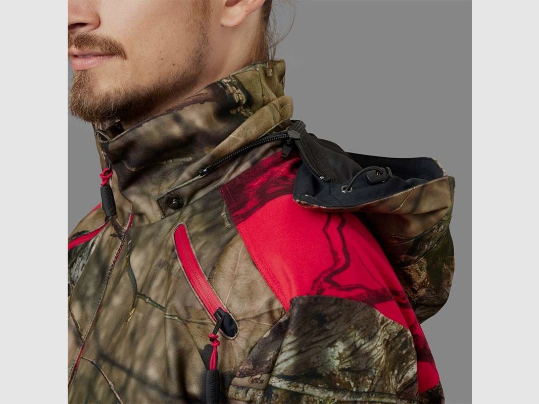 Härkila Herren Jacke Moose Hunter 2.0 GTX MossyOak®Break-Up Country®/MossyOak®Red