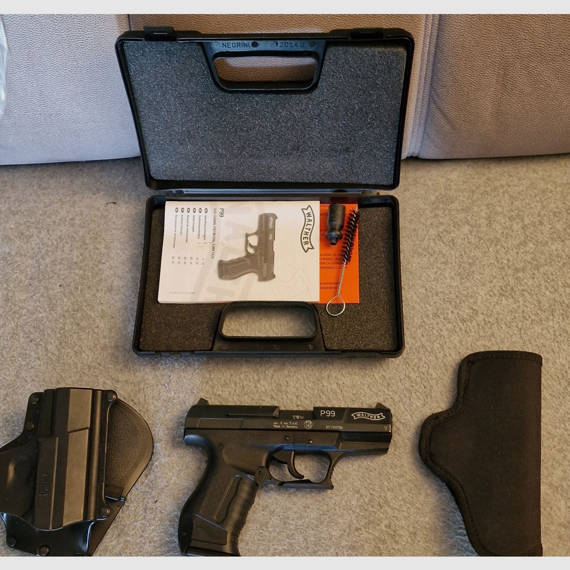 Vendo Walther P99 pistola de fogueo usada