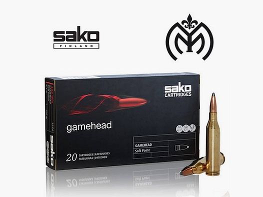 Sako 243 Win GAMEHEAD Soft Point 90gr ( 20 uds)