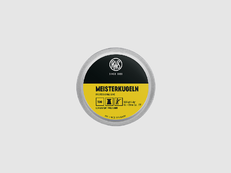 RWS – KULE MISTRZOWSKIE – 0,53 G Ø – 4,48 MM