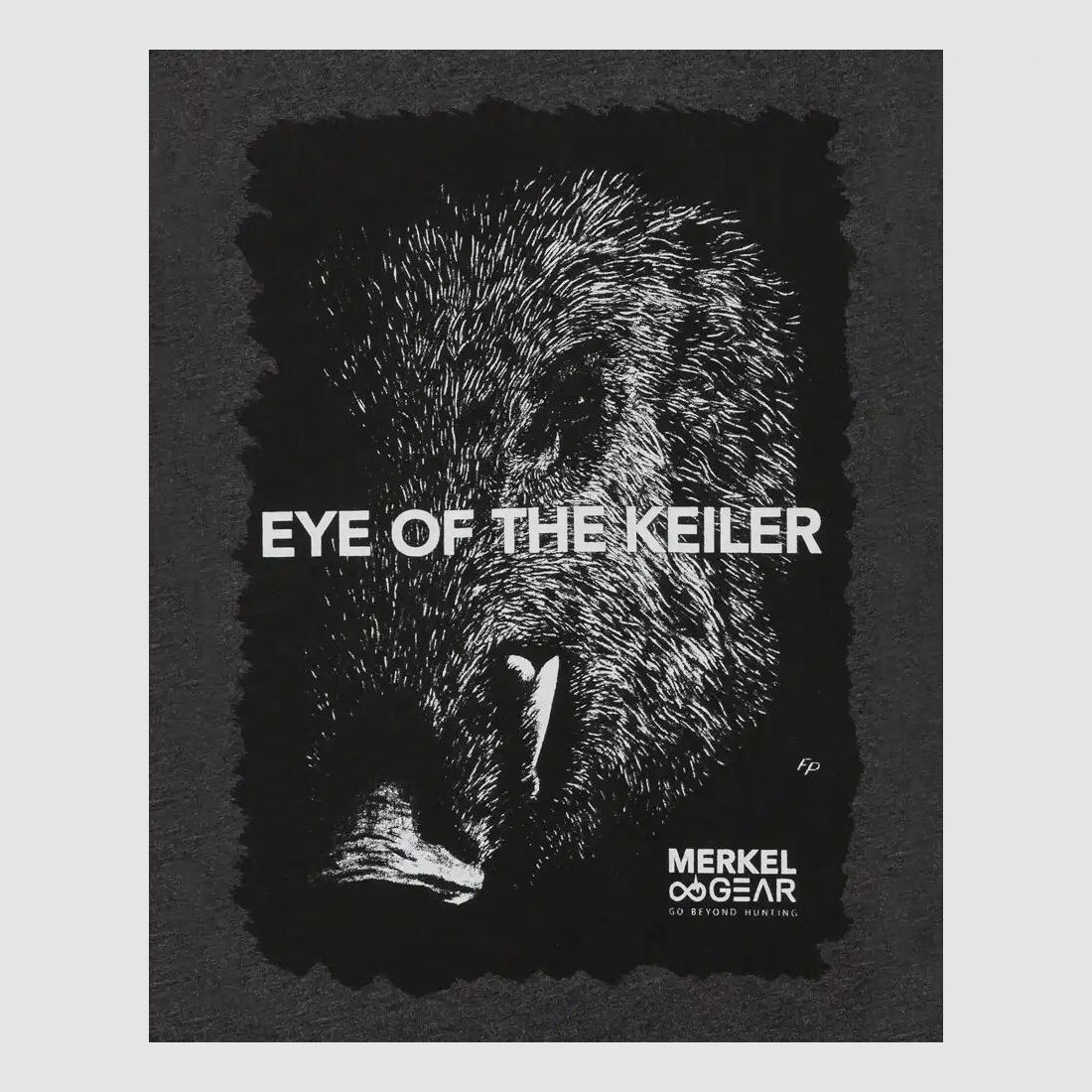 Merkel Gear T-Shirt Oog van de Keiler, afbeelding 3 van 4