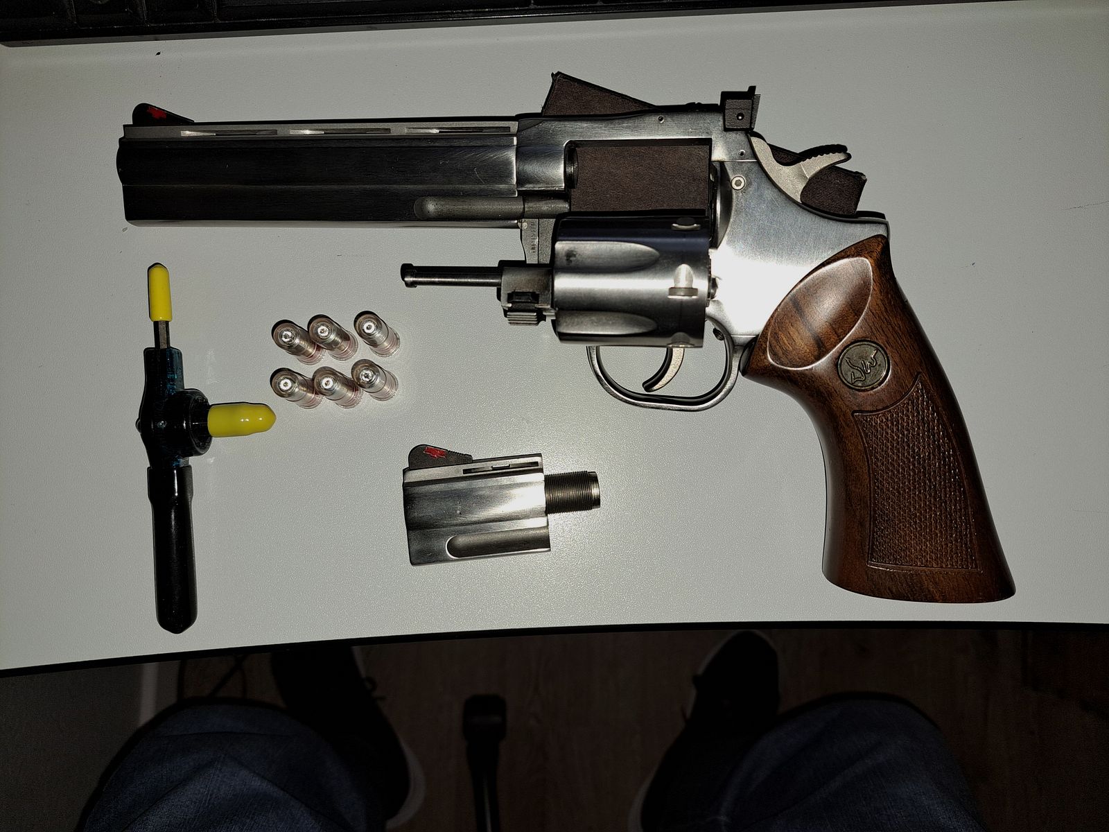 Revolver DAN Wesson Kal. .357 Magnum + Wechsellauf