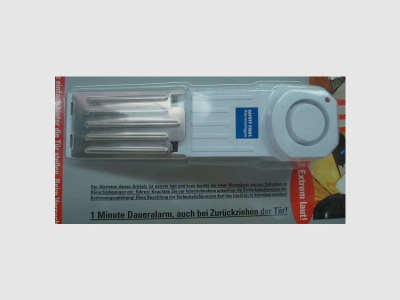 Türstopper Safety First - weiß
