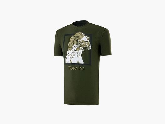 Trabaldo Identity T-Shirt mit Setter- und Beccaccia-Druck