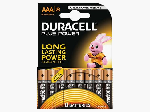 Duracell Batterien AAA LR03 1,5 V