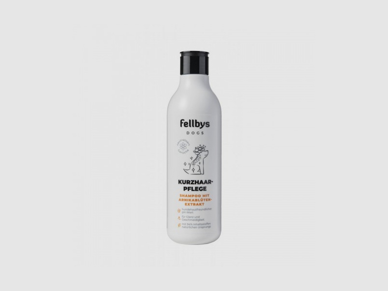 Fellbys Dogs Short Hair Care Shampoo with Arnica Flower Extract 250ml