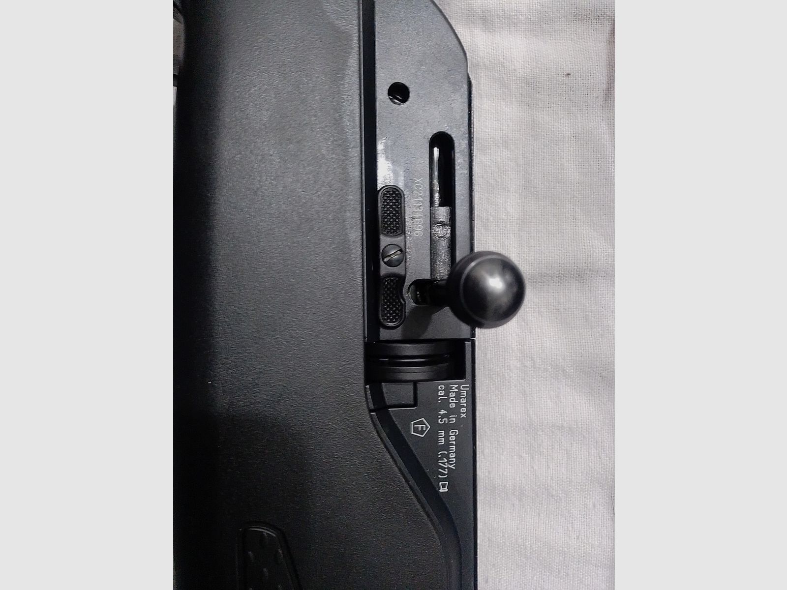 1 x Airmagnum Hämmerli 4,5mm CO2 Gewehr Tasche 2 Magazine Nördlingen Neuwertig