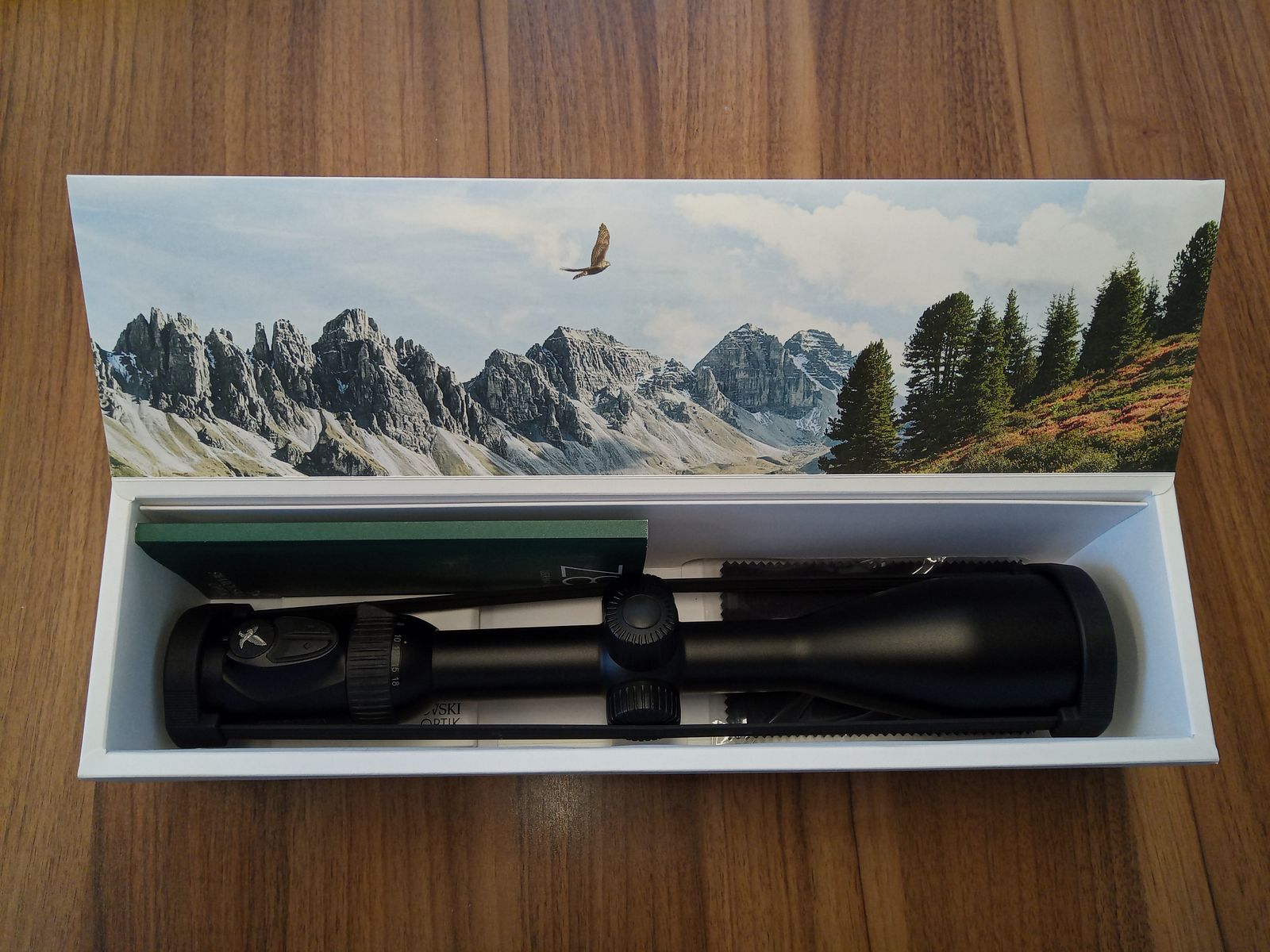 Swarovski Z8i 2,3 - 18 x 56 P luneta celownicza "Jak nowa