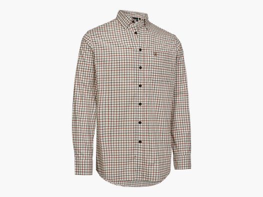 Gavin Shirt - Orange Check - Size: Men's 39/40