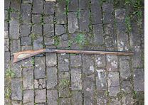Réplique de fusil à chargement par la bouche décoratif