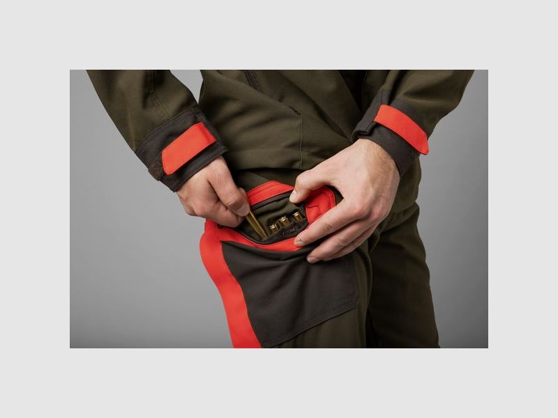 Härkila Pro Hunter Dog Keeper GTX Trousers Willow Green/Orange, image 6 of 9
