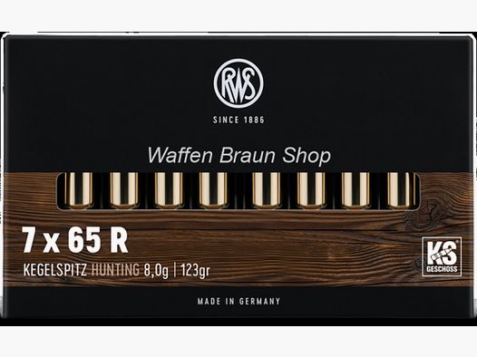 RWS 7X65 R KS 8,0G 20ER