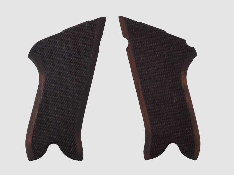 Holzgriffschalen fĂĽr Schreckschuss-, Gas-, Signalpistole Melcher ME P04 und P08