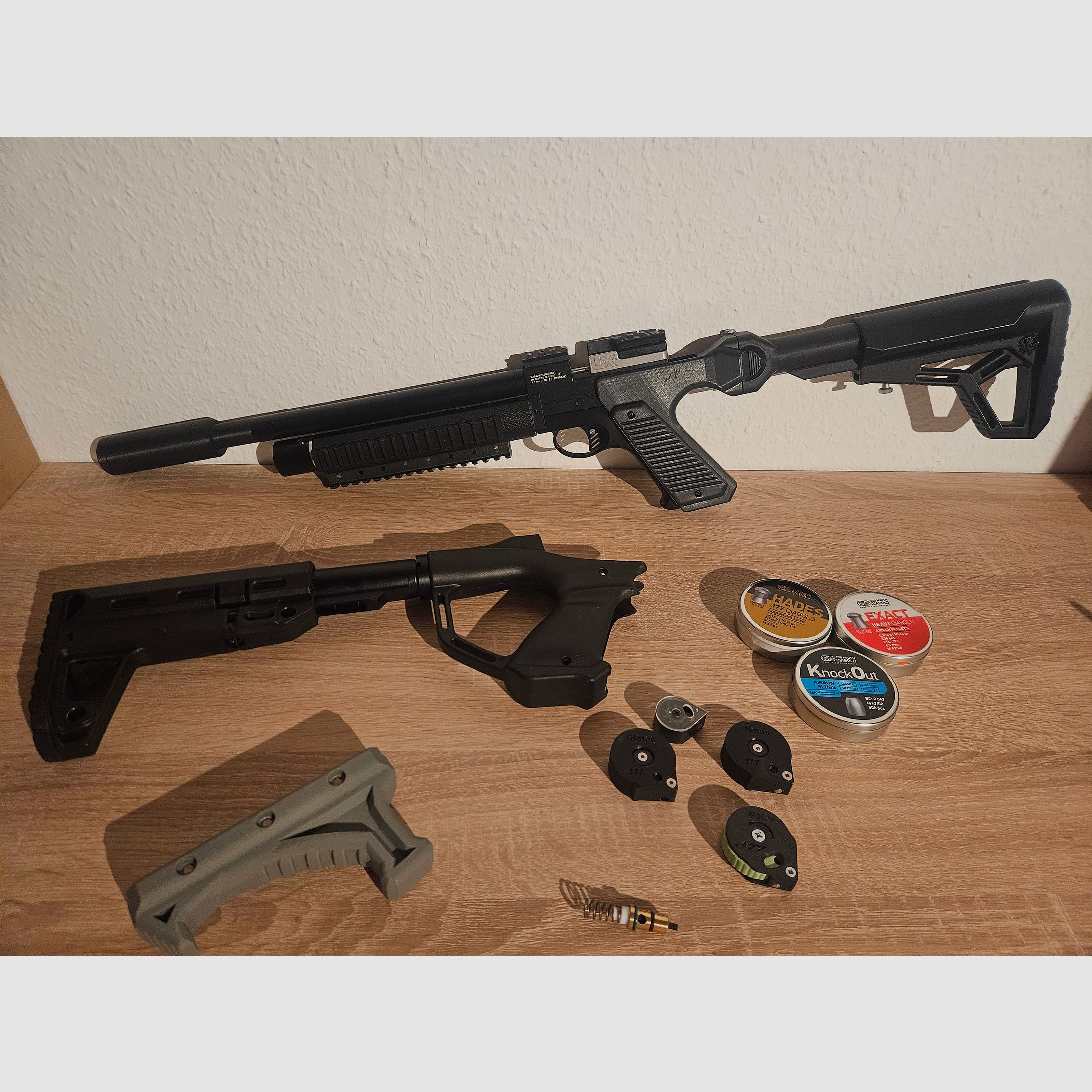 Umarex Notos im Kaliber 4,5/.177 inkl. Exportkit und vieles mehr 