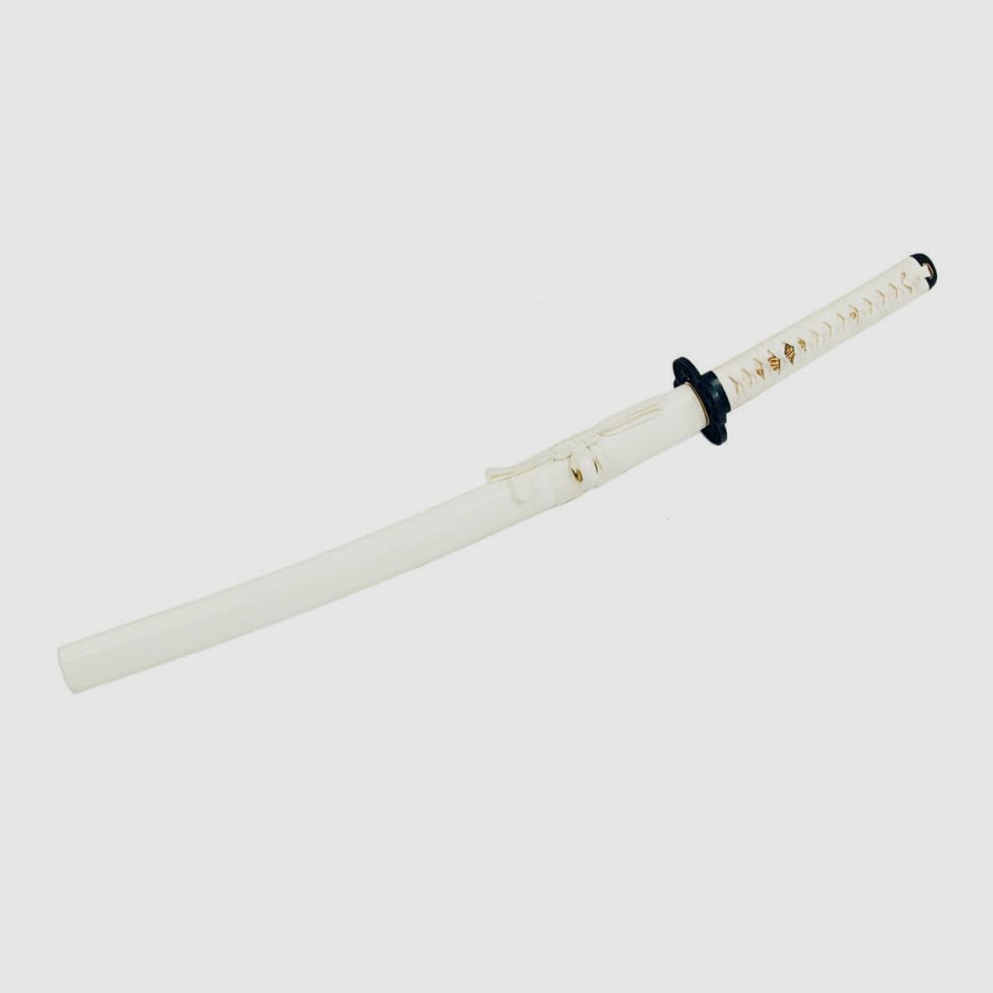 DerShogun Wakizashi Kurzschwert - Damaszener Stahl handgefertigt