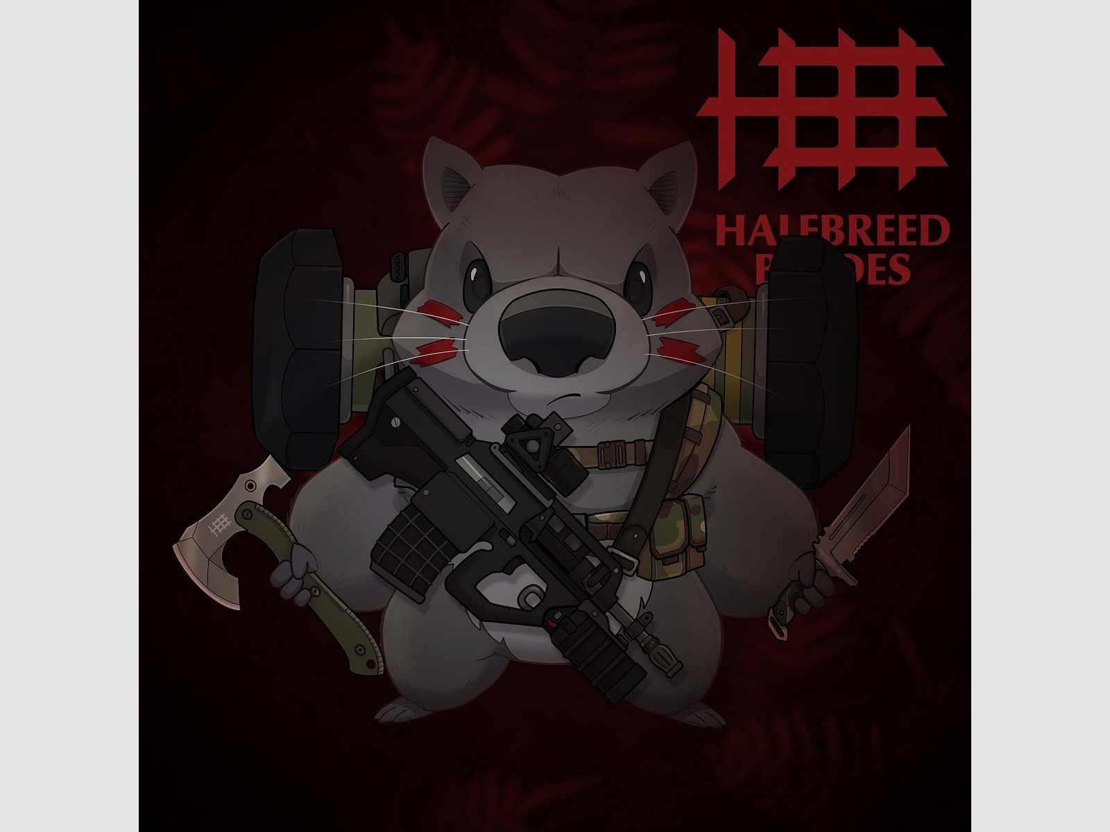 Combat Wombat Patch 2022, afbeelding 2 van 3