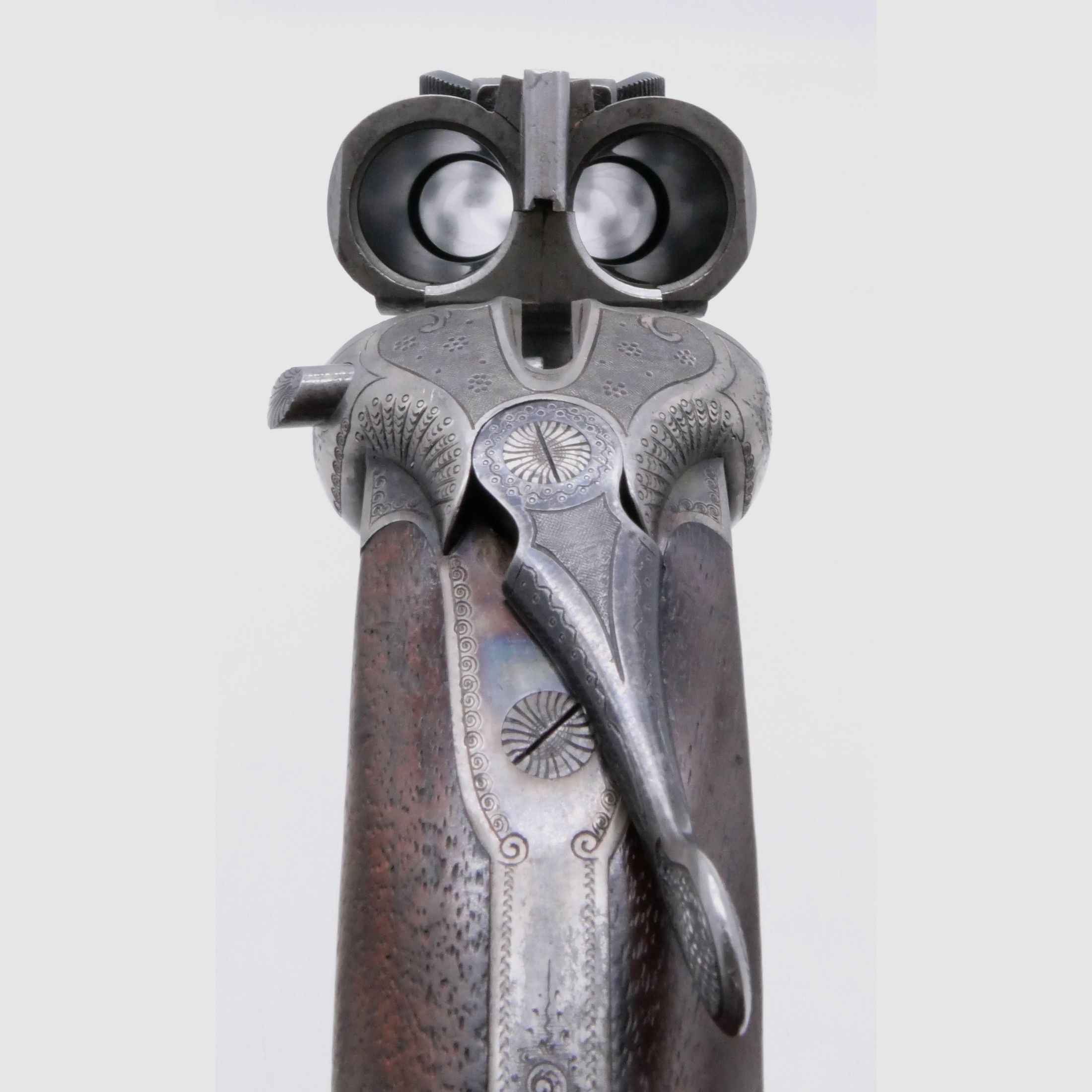 Doppelflinte ETW Suhl 16/70 Lauflänge 720mm mit Einhakmontage - Basen