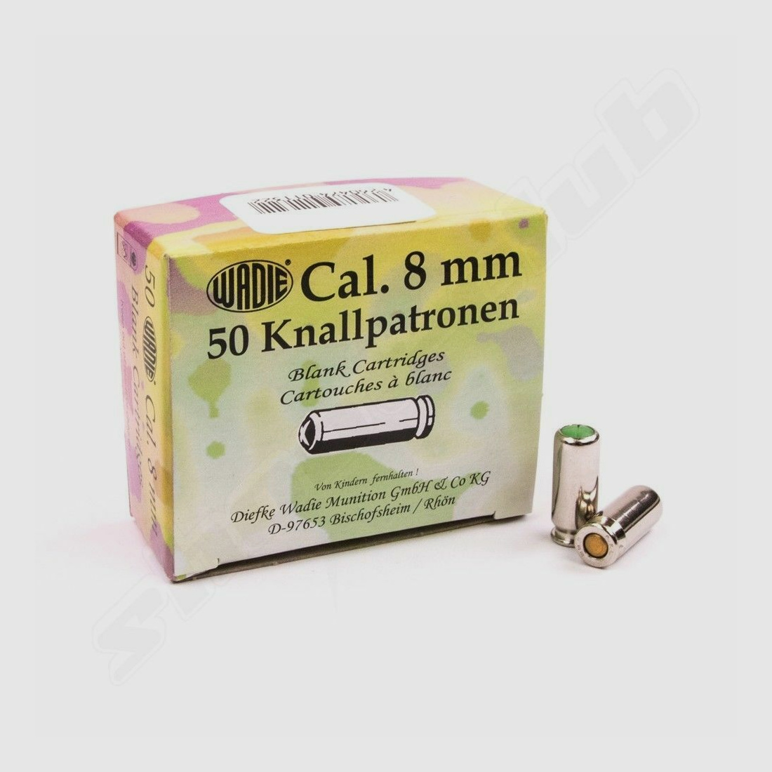 Wadie naboje 8mm pistolet sygnalizacyjny - 50 szt. Wadie