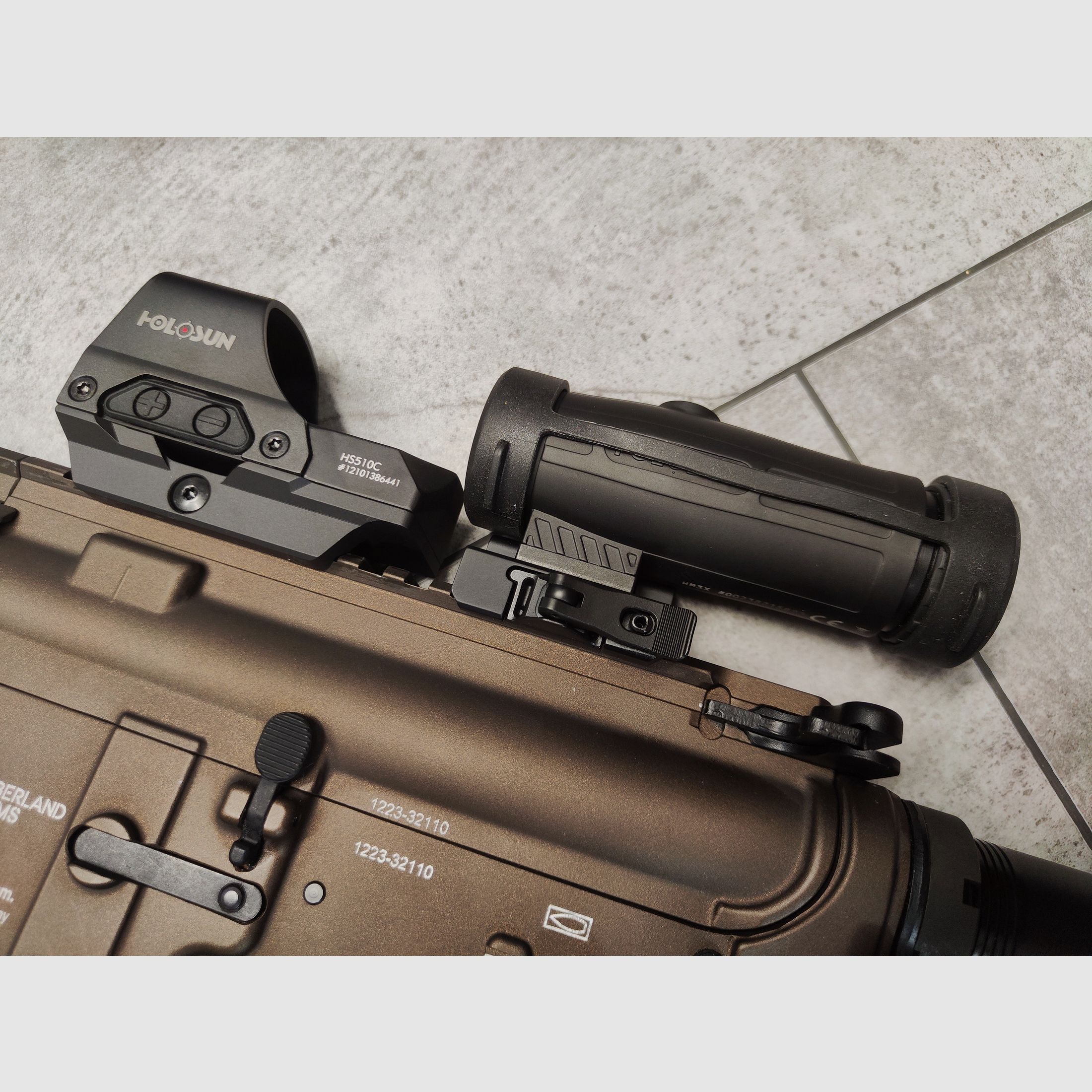 Holosun Set HS510C + HM3X Magnifier + Schutzkoffer