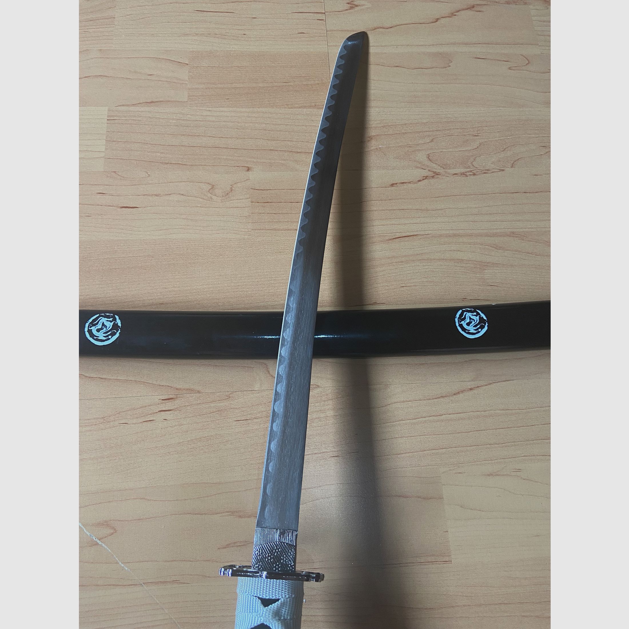 Couteau vitrine Samurai en bon état, presque comme neuf