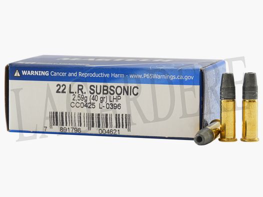 MAGTECH 22D 002039 SUBSONIC(CARTOUCHE A BALLE)