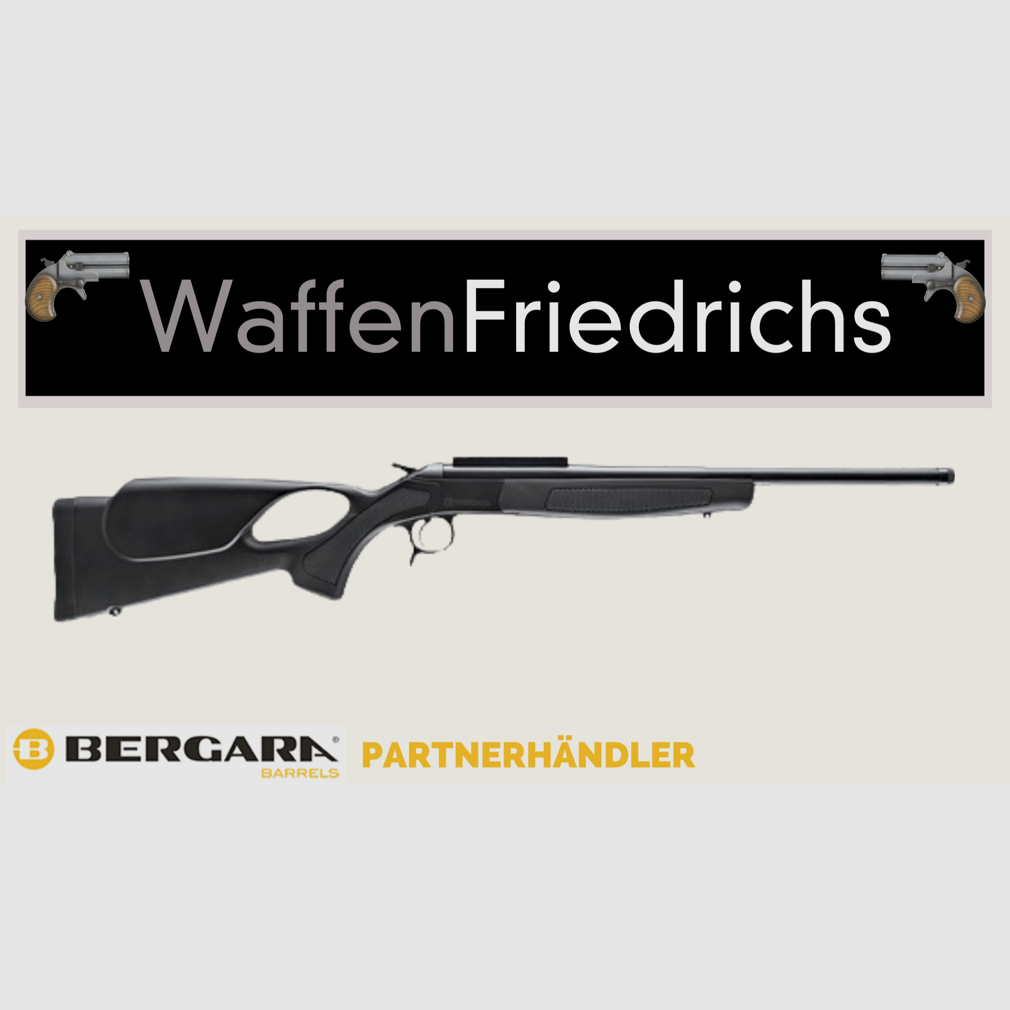 BERGARA BA13 TD 20"  TH Thumbhole - WaffenFriedrichs