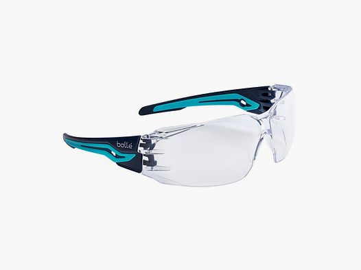 Tactical Brille Bollé® "Silex" Klar - Schutzbrille mit UV Filter + ballistischer Widerstand
