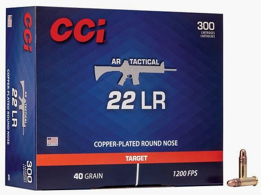 CCI Tactical .22 lfB. 40 grs 300 Stk.