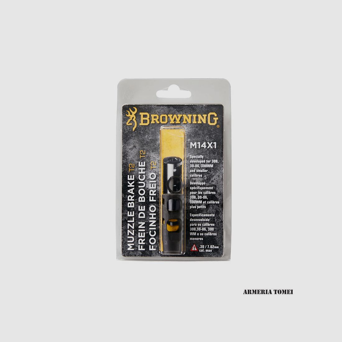 TŁUMIK – BROWNING – T2 THR M14X1 CZARNY kal. 30/7.62 MAX, zdjęcie 2 z 3