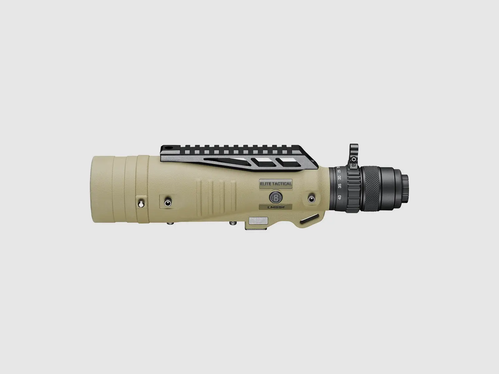 Bushnell Elite Tactical LMSS2 cannocchiale da osservazione – 8–40×60, Tremor4 FFP, FDE, immagine 2 di 6