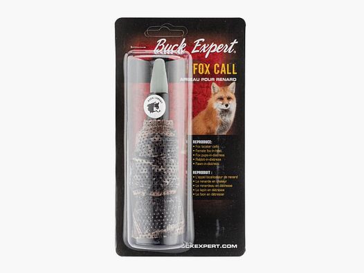 Hasenlocke Buck Expert - Realistischer Klang - Zieht den Fuchs an - Effektiv und Langlebig