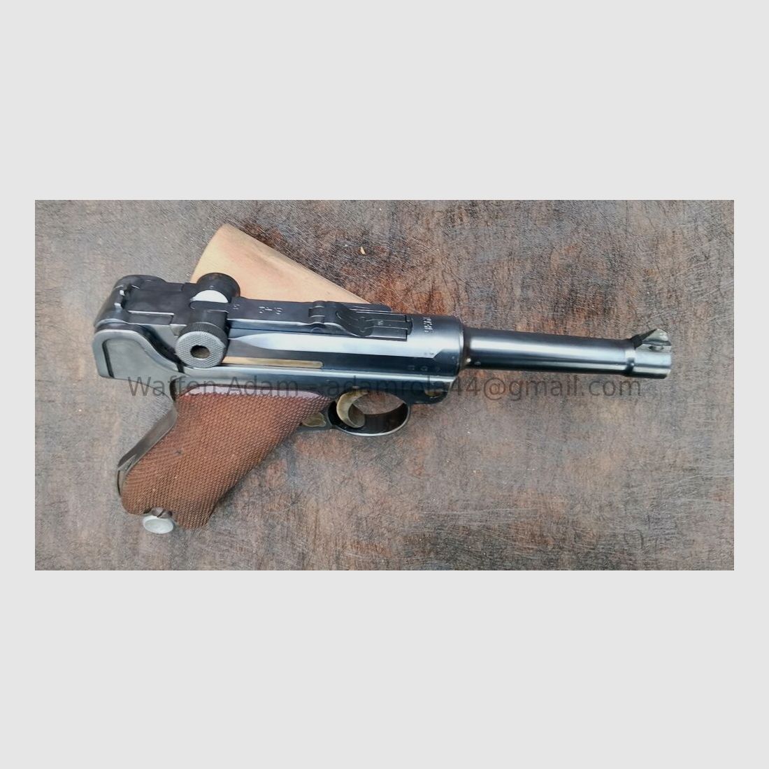 Mauser P.08, S/42 1936 valid proof, image 4 of 8