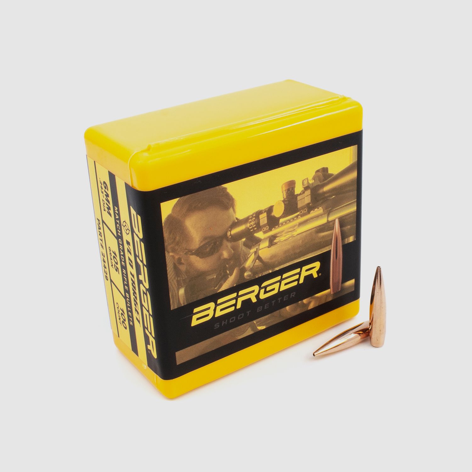 Balle Berger 6mm/.243 VLD Target 105GR 500 pièces