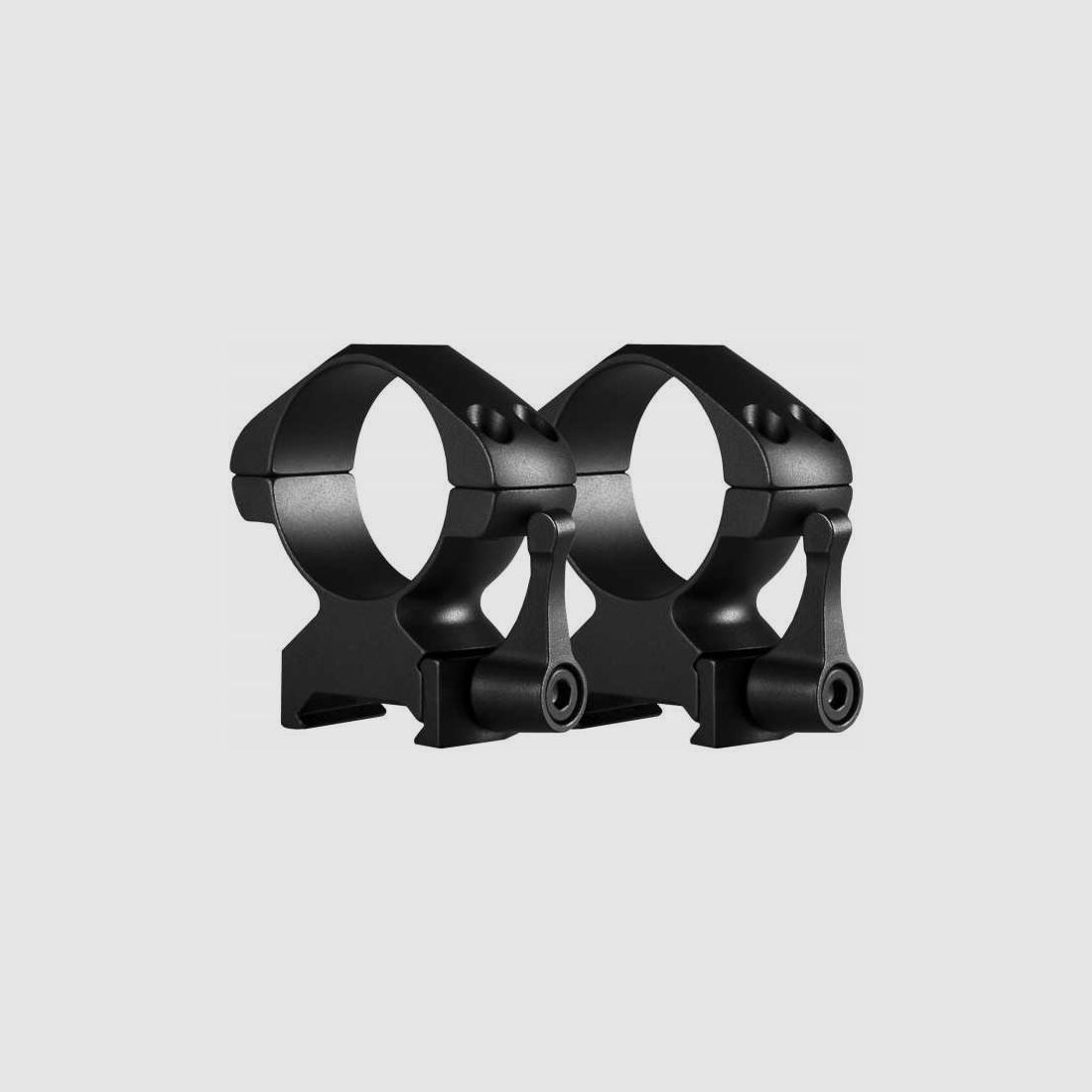 Hawke Precision Steel Ring Mount Weaver Ø30 mm High QD-Hebel 2 St. Höhe 13 mm