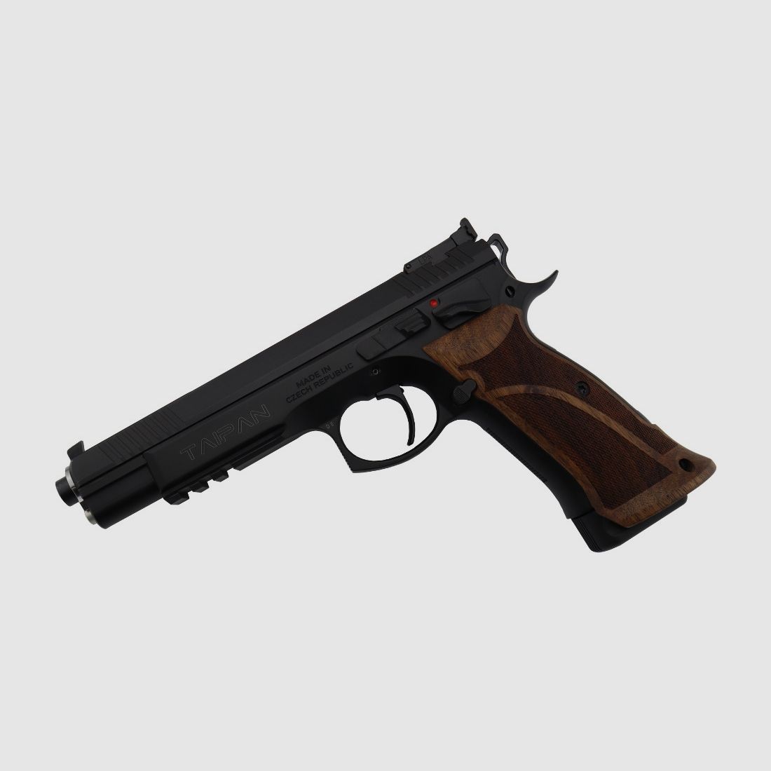  Pro Tuning  CZ 75 Taipan Sport 6 Zoll Sportpistole mit Nussbaum Griff