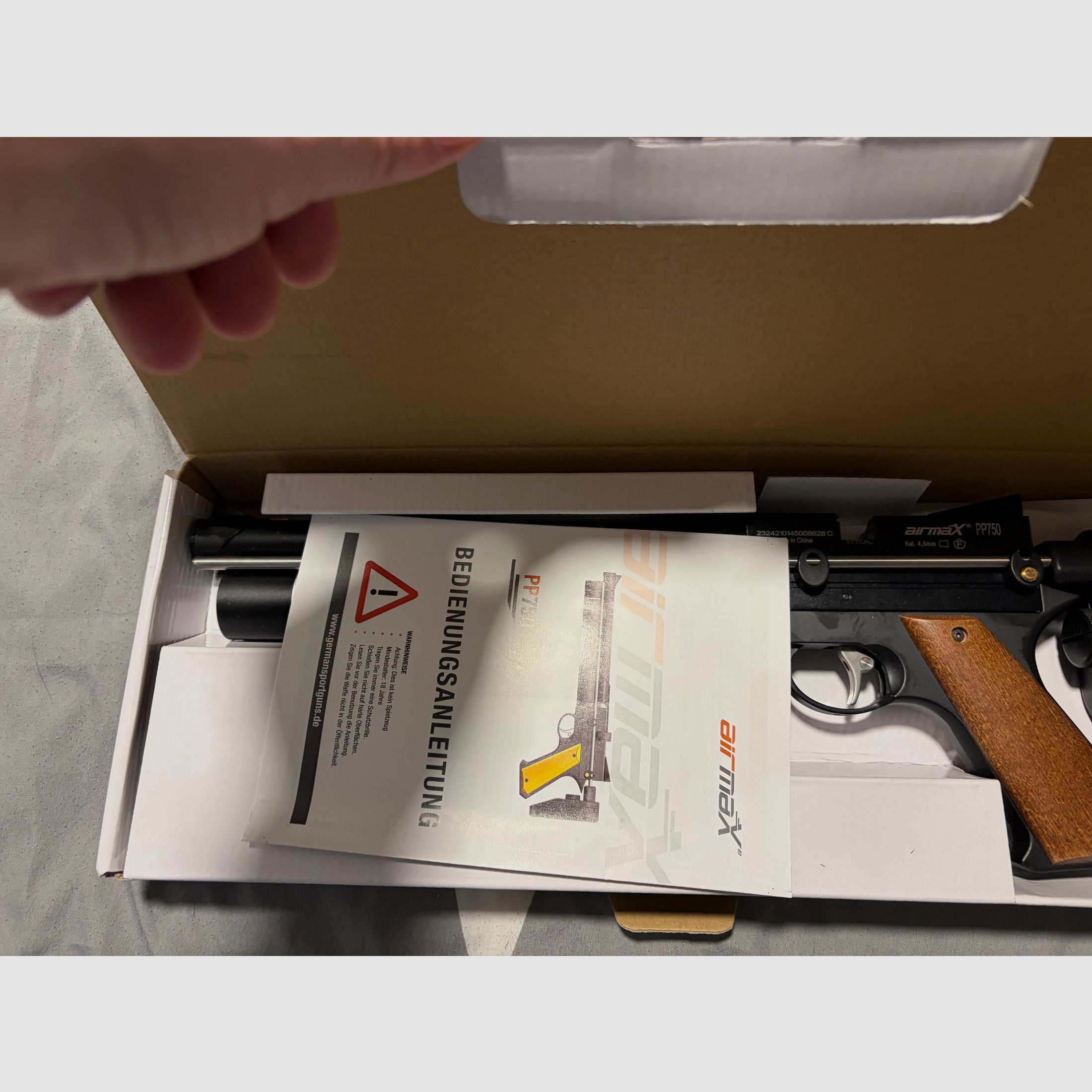 Airmax PP750. 4.5mm Pressluft