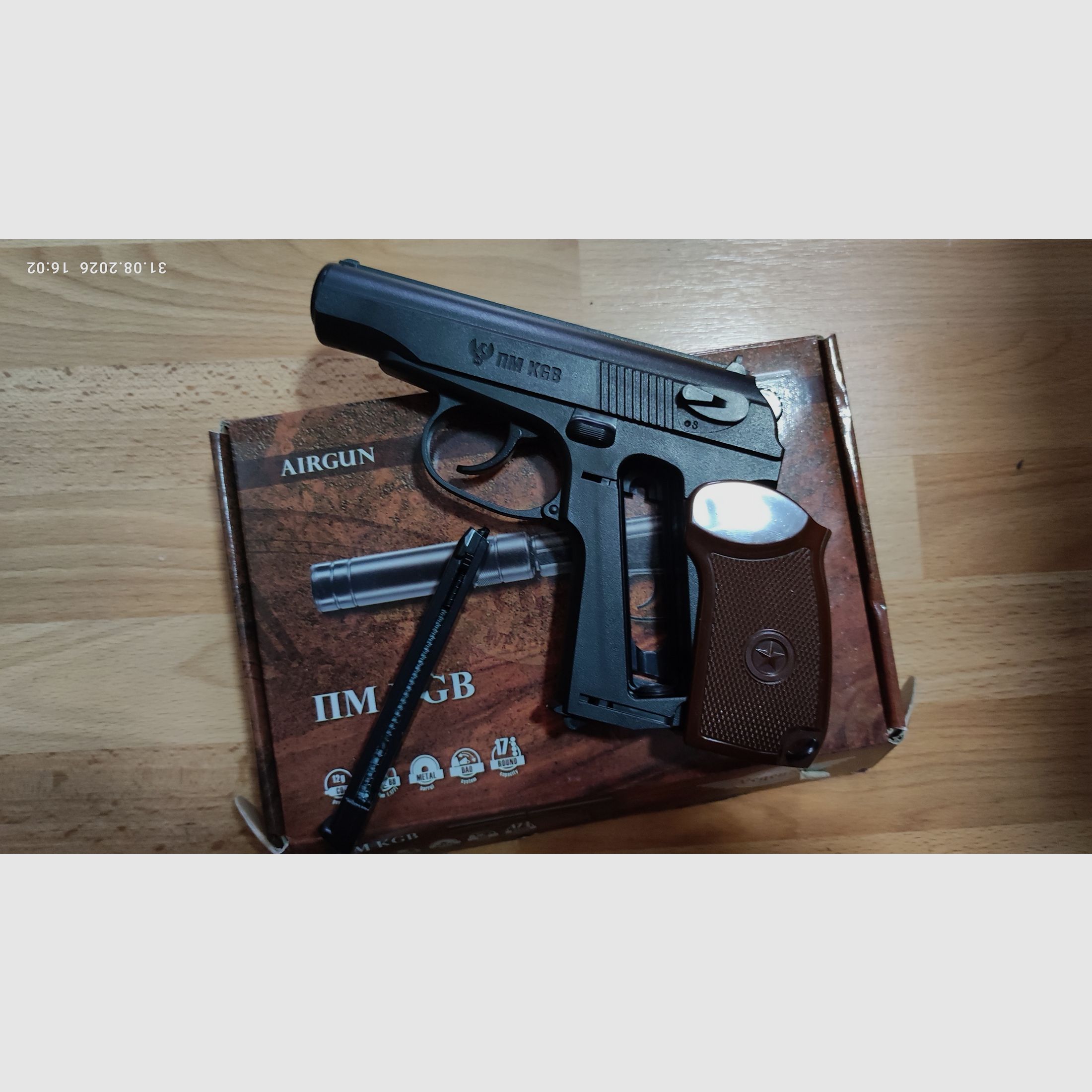 Legends Makarov 4.5 BB .177 with F (not an airsoft)