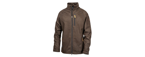 Waldkauz Herrenjacke "Kragenraudi", Braun