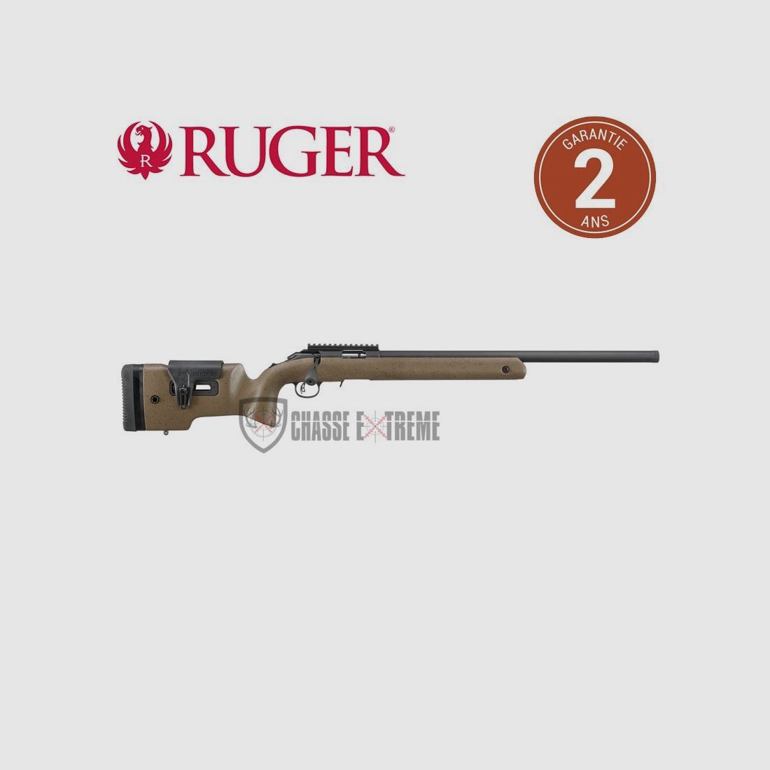 Repetierbüchse RUGER American Rimfire Long Range Target Kal. 22lr, Bild 3 von 3