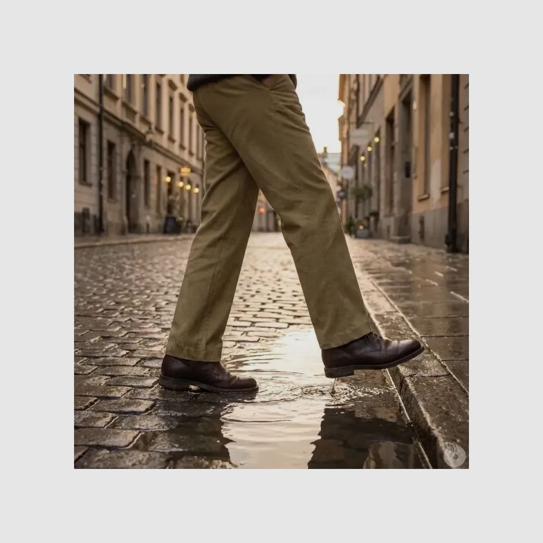 Pantalon Walker & Hawkes Yorkley Moleskin beige, image 6 sur 13