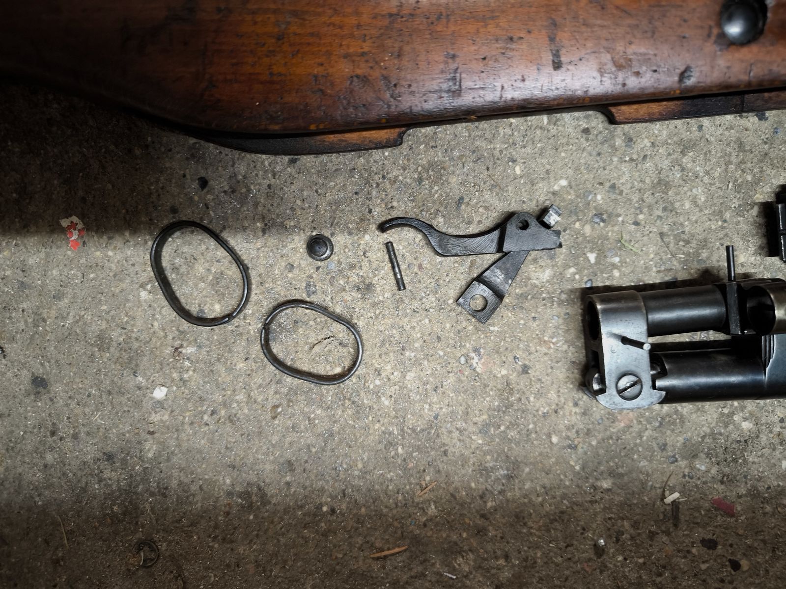 org. Mosin Nagant Schaft und Teile