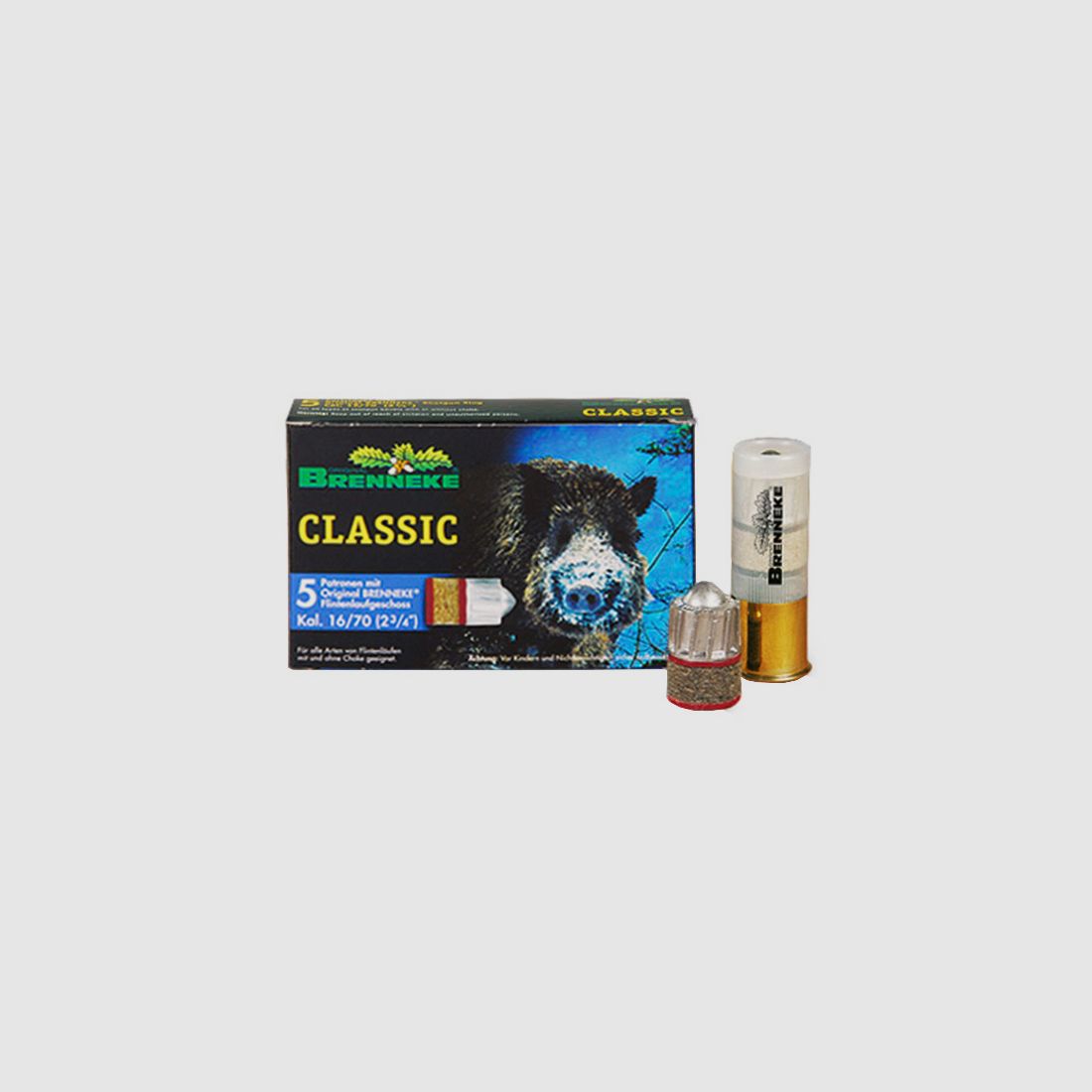 Brenneke Classic .16/70 27g 5 patronen