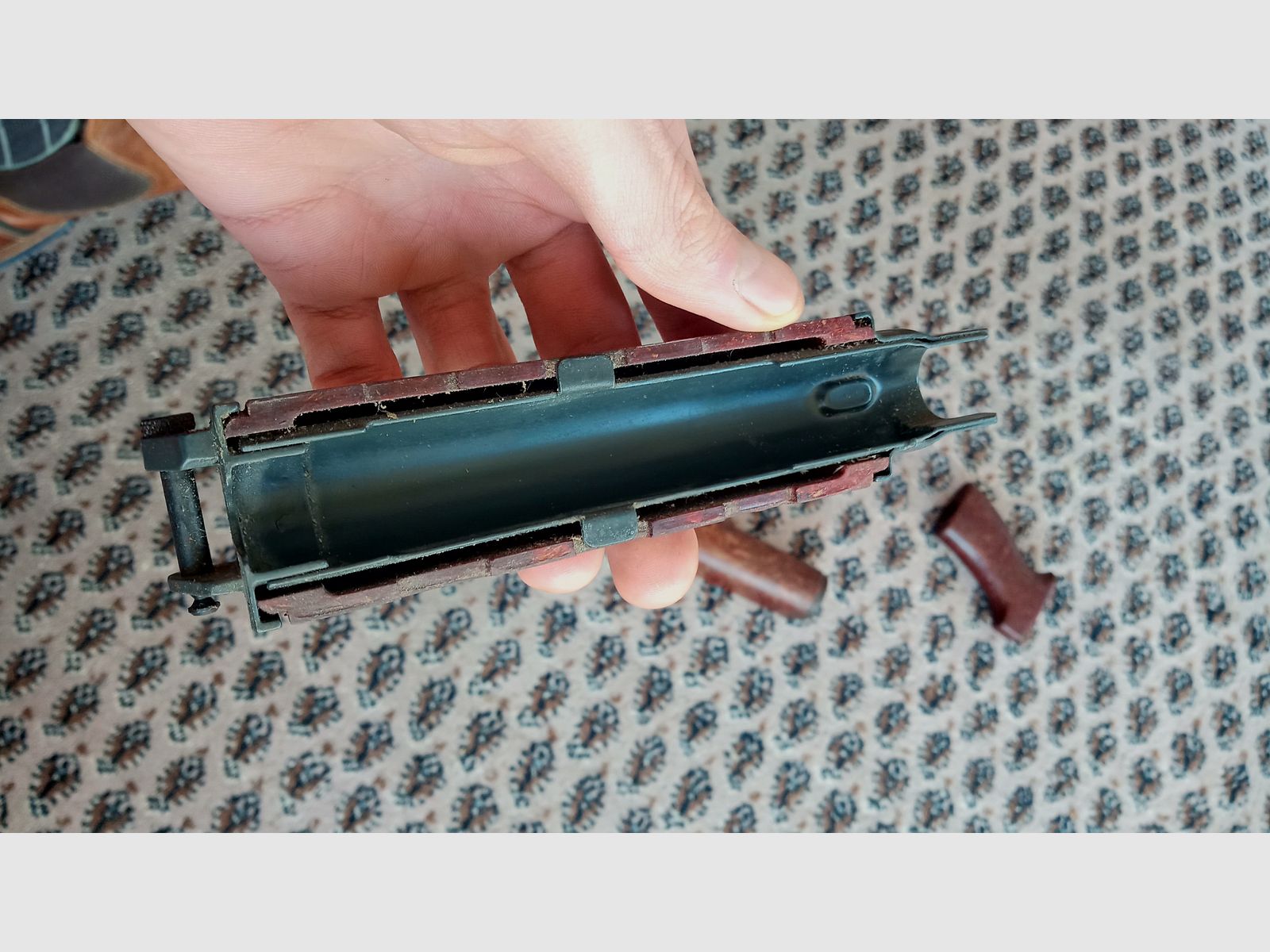 Originele VZ.58 "Beaver Barf" Bakelieten handbescherming en grip / ook geschikt voor CSA Sporter / Set #3