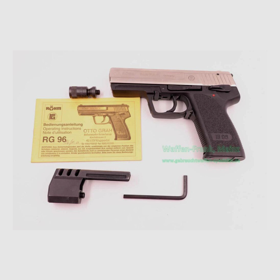 Röhm - Sontheim/Brenz Mod. RG 96 Nickel (Match)