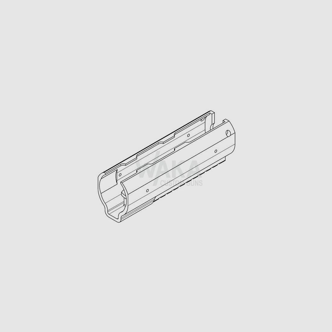 B&T Handschutz TL99 1x NAR (1x onder) voor HK MP5