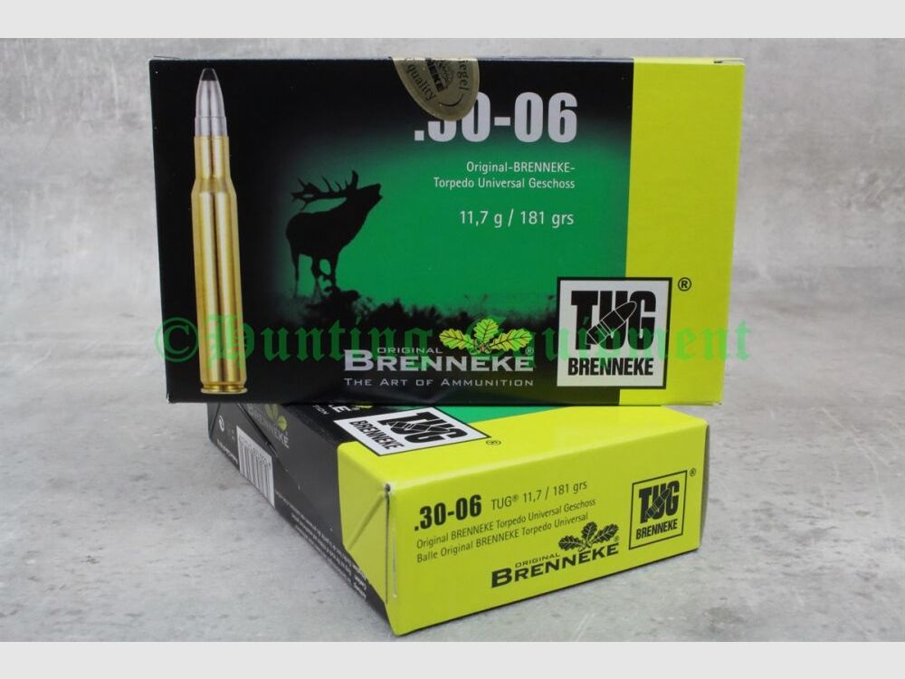Brenneke TUG .30-06 Spr. 181gr. 11,7g 20 Stück Staffelpreise
